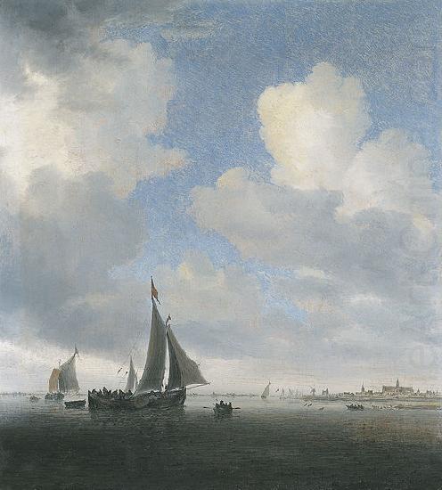 Saloman van Ruysdael View of Alkmaar oil painting picture